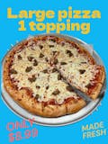 Large Pizza 1 Topping