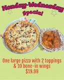 Pizza and Wings Deal