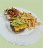 Maria’s Avocado Cheeseburger
