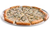 Spinach Alfredo Pizza