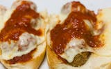 Meatball Parmigiana Sub