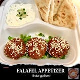 Falafel, Tzatziki & Pita