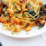 Spaghetti with Mix Seafood