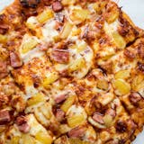Classic Thin Crust Hawaiian BBQ Pizza