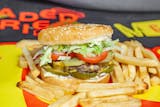 Jalapeno Burger w/fries