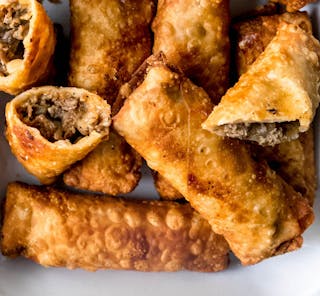 Cheesesteak Egg Rolls