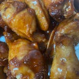 6 pc Honey BBQ Wings