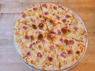 White Hawaiian Pizza
