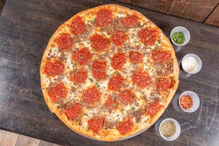 Lasagna Grandma Pizza