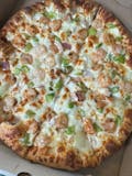 Shrimp Alfredo Pizza