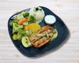 Grilled Salmon Plate