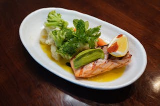 Grilled Salmon Plate