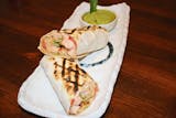 Grilled Salmon Wrap