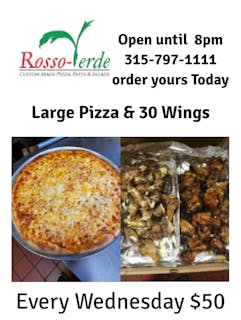 Large & 30 Wings Special
