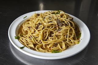 98. Pasta with Clam Sauce