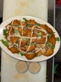 Breaded Shrimp Caesar Salad