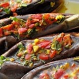 Eggplant Pickles & Pita