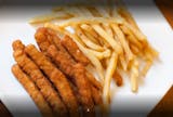 16. Mozzarella Sticks with Fries