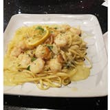 Fettuccine Alfredo with Shrimp