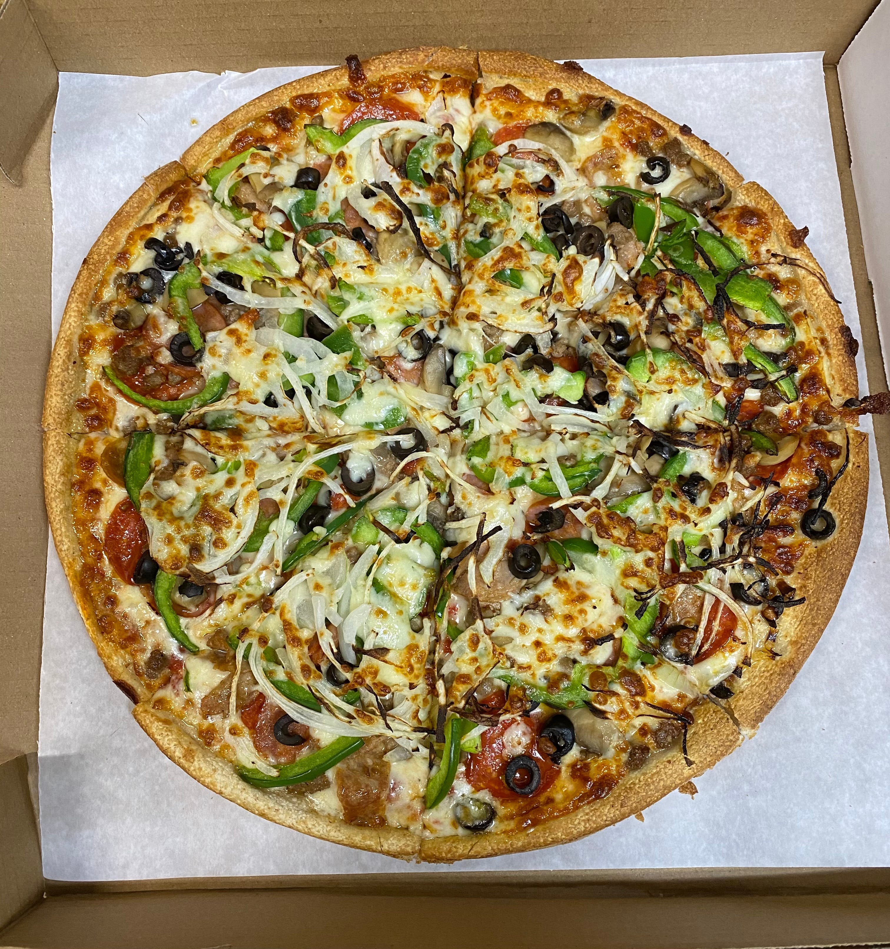 Four Toppings Pizza