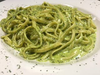 1. Fettuccine Al Pesto