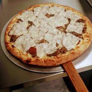 Cheesesteak Pizza