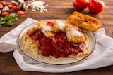 Chicken Parmigiana with Spaghettini