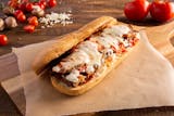 Eggplant Parmigiana Sandwich