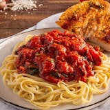 Pasta with Tomato and Basil Sauce