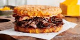 Beef Bacon Smoke Cheesy Sandwich