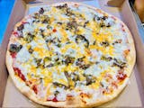 Philly Cheesesteak Pizza