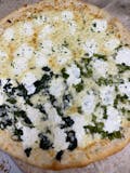 White Spinach Pizza