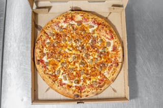 Bacon Cheeseburger Pizza