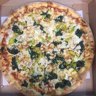 Chicken Cordon Bleu Pizza