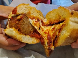 Meatball Parmesan Sub