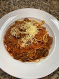 Spaghetti + Short rib Bolognese