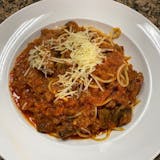 Spaghetti with Short rib Dinner