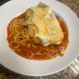 Chicken Parmesan & Spaghetti