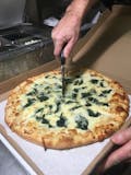 Spinach White Pizza