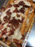 Hot Fries with Cheese & Bacon