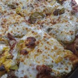Hand Tossed Bacon Cheeseburger Pizza