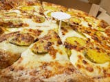 Creamy Garlic Dill Pickle Pizza