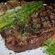 Rib Eye Steak with Red Potatoes & Asparagus