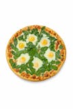 Eggs Florentine Pizza
