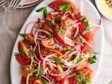 Tomatoes & Onions Salad