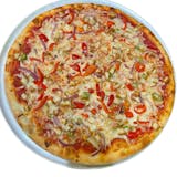Chicken Fajita Pizza Slice