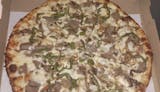 Steak Bomb Pizza