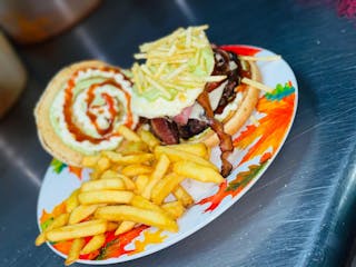 8. Supreme BBQ Burger