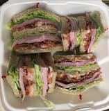Double Decker Ham Club Sandwich