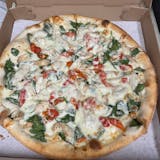 Chicken Roasted Peppers Pizza